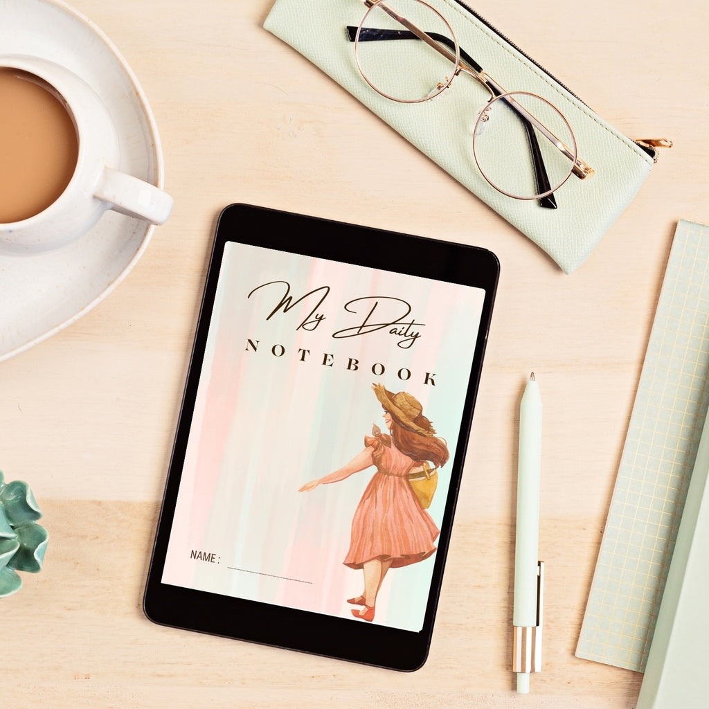 Daily Routine & Journal Planner – PDF for iPad & Tablets